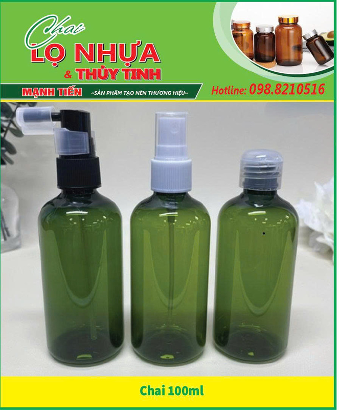 Chai nhựa có vòi 100ml