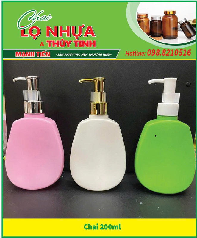 Chai nhựa có vòi 200ml