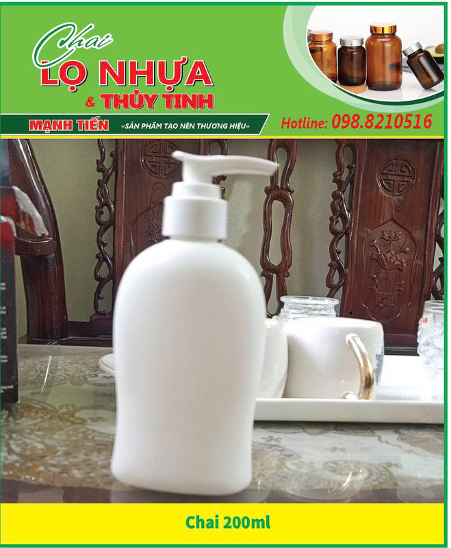 Chai nhựa có vòi 200ml