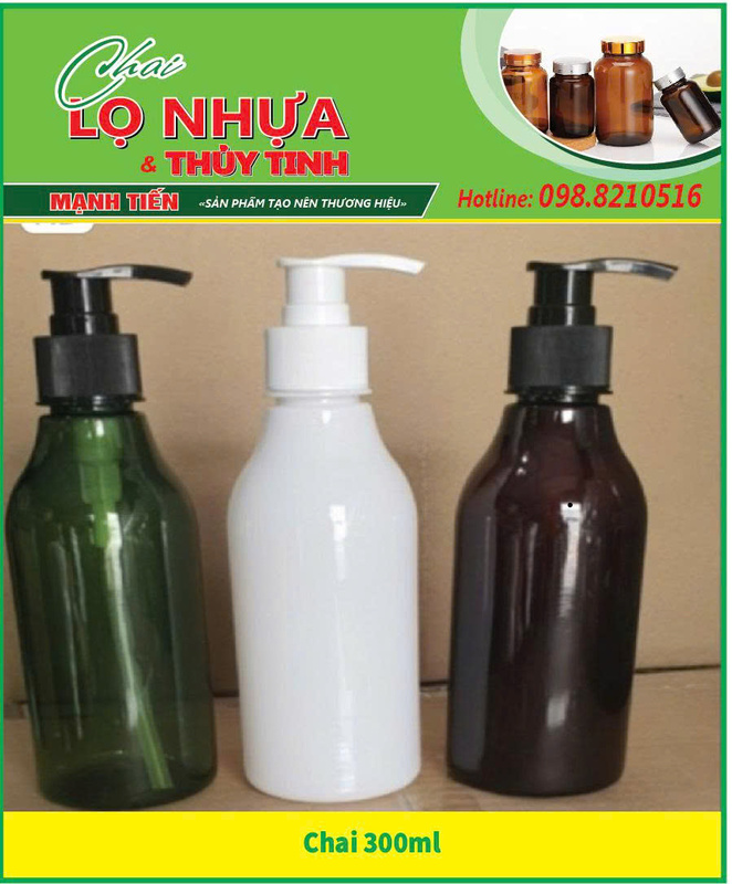 Chai nhựa có vòi 300ml