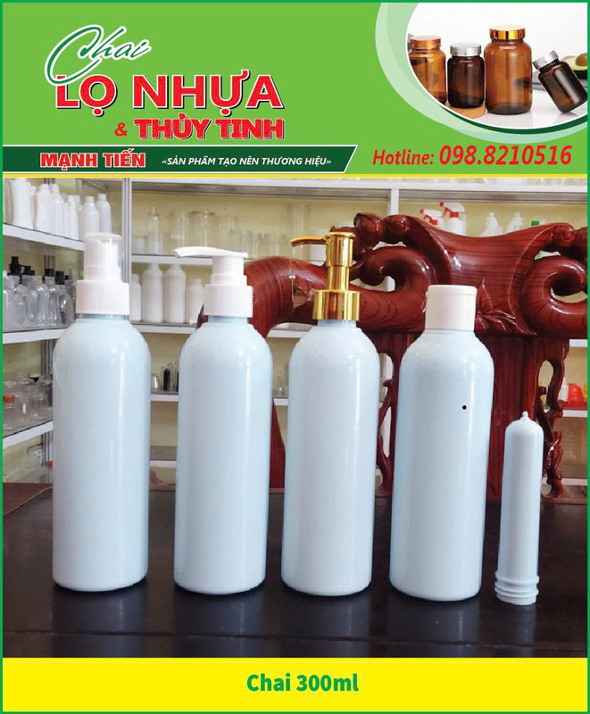Chai nhựa có vòi 300ml