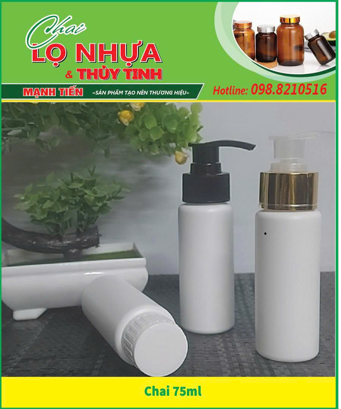 Chai nhựa có vòi 75ml