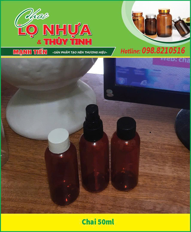 Chai thủy tinh 50ml