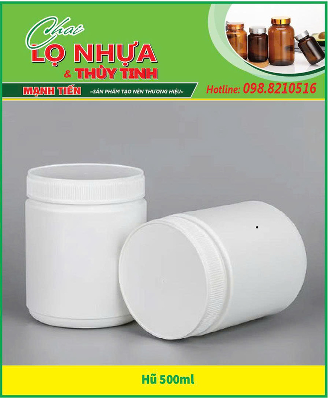 Hũ nhựa 500ml