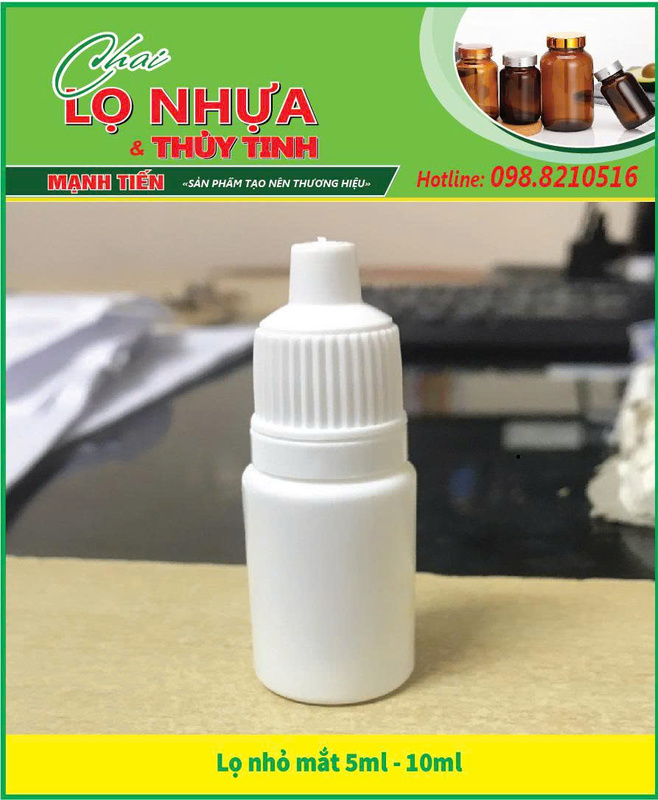 Lọ nhỏ mắt 5ml - 10ml