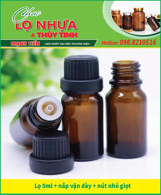 Lọ thủy tinh 5ml