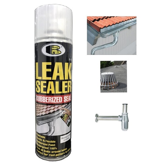 Bình xịt chống thấm Bosny Leak Sealer B125 - Chống Thấm Bách Khoa Toàn Việt - Công Ty TNHH Xây Dựng Chống Thấm Bách Khoa Toàn Việt
