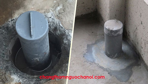 Chống thấm có ống - Chống Thấm Bách Khoa Toàn Việt - Công Ty TNHH Xây Dựng Chống Thấm Bách Khoa Toàn Việt