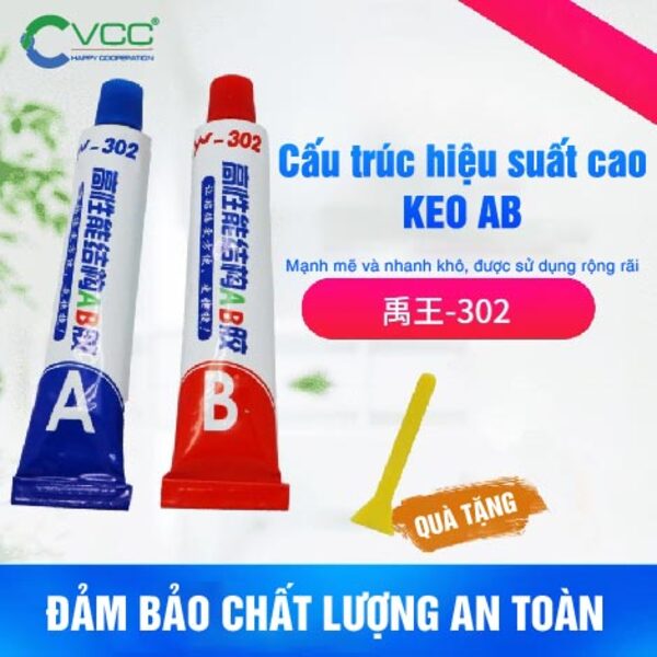 Keo AB Acrylate YW302 - Keo Silicone VCC - Công Ty CP Đầu Tư Và TM Quốc Tế VCC