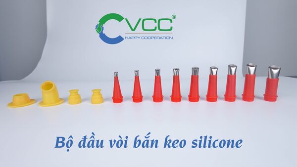 Bộ đầu vòi băn keo - Keo Silicone VCC - Công Ty CP Đầu Tư Và TM Quốc Tế VCC