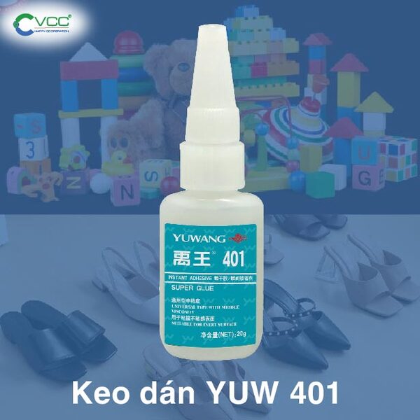 Keo dán YUW 401 - Keo Silicone VCC - Công Ty CP Đầu Tư Và TM Quốc Tế VCC