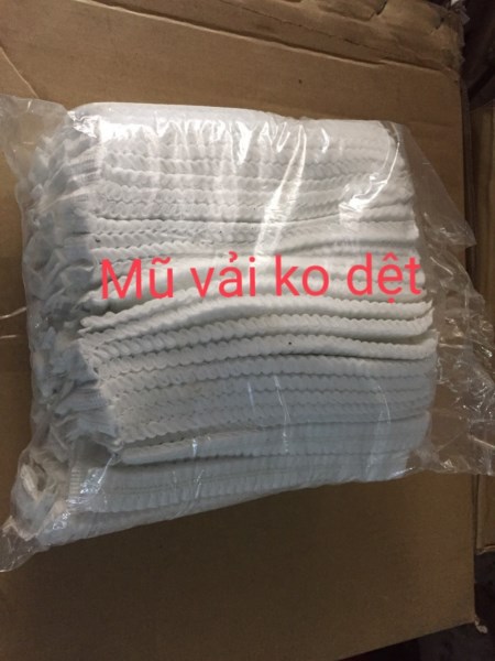 Mũ vải không dệt - Vật Tư Phòng Sạch HTH Việt Nam - Công Ty TNHH Công Nghiệp HTH Việt Nam