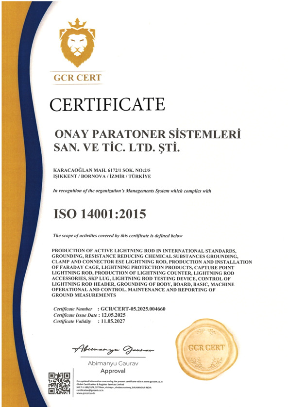 Chứng nhận ISO 14001:2015