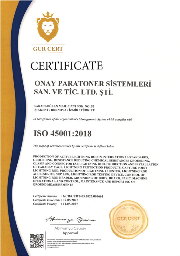 Chứng nhận ISO 45001:2018