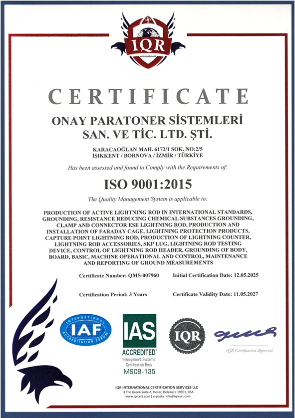 Chứng nhận ISO 9001:2015