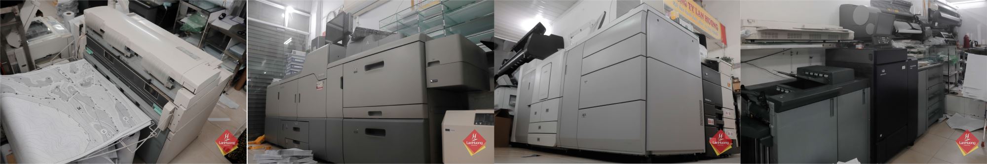 Hệ thống máy móc của Lan Hương