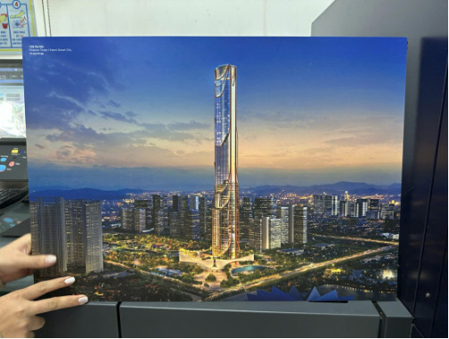 In hồ sơ thi tuyển kiến trúc