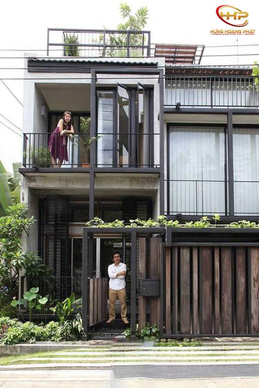 Nhà lắp ghép 2 tầng