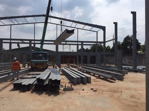 Nhà xưởng thép tiền chế - Nhà Xưởng Thép Tiền Chế Hưng Hoàng Phát - Công Ty TNHH MTV Cơ Khí Xây Dựng Hưng Hoàng Phát