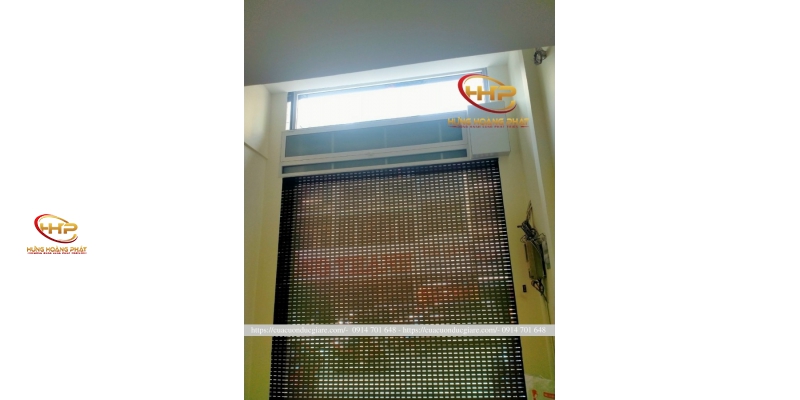 Lắp đặt cửa cuốn khe thoáng quận Bình Thạnh
