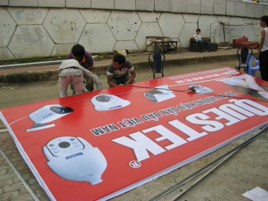 Thiết kế, thi công biển quảng cái pano ngoài trời