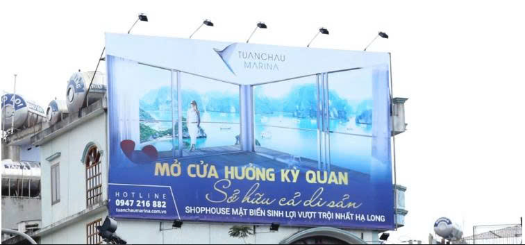 Thiết kế, thi công biển quảng cái pano ngoài trời