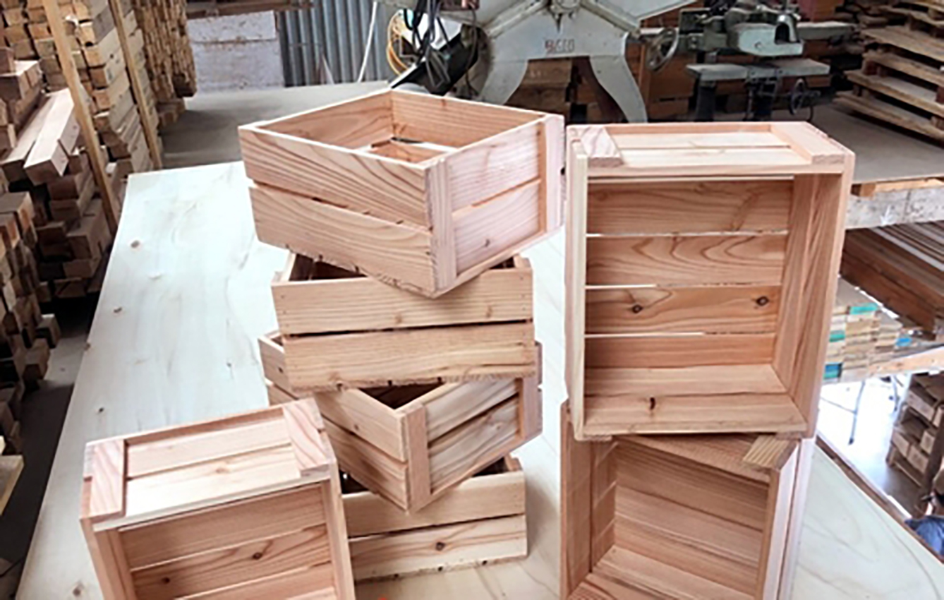 Thùng gỗ pallet, thùng kiện gỗ