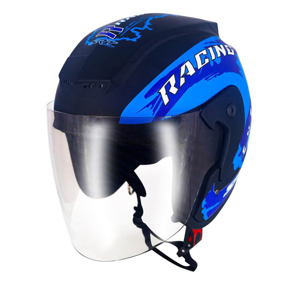 Mũ bảo hiểm 3/4 có kính SRT Racing - Mũ Bảo Hiểm ASAMA VN - Công Ty TNHH Sản Xuất Thương Mại ASAMA VN