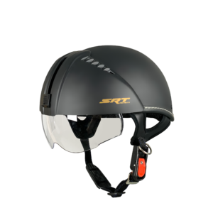 Mũ bảo hiểm kính âm đen nhám