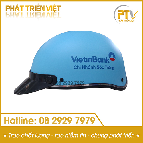 Nón in ấn quảng cáo - Nón Bảo Hiểm Phát Triển Việt - Công Ty TNHH Sản Xuất Thương Mại Phát Triển Việt