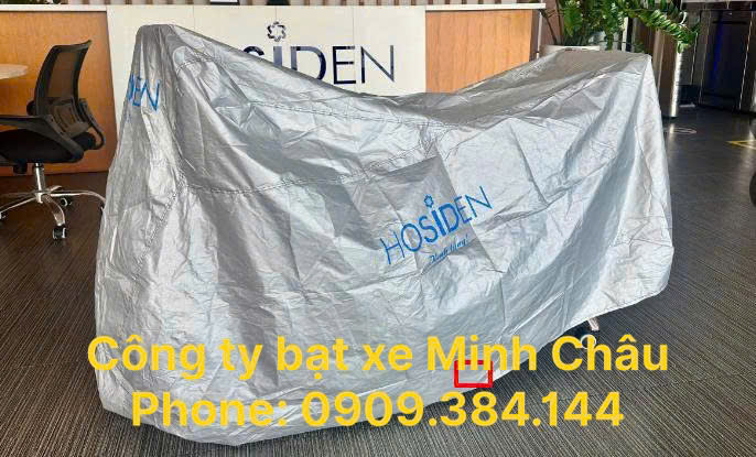 Bạt che xe máy in theo yêu cầu - Bạt Che Xe Minh Châu - Công Ty TNHH Thương Mại Tổng Hợp Xuất Nhập Khẩu Minh Châu