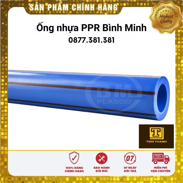 Ống nhựa PPR Bình Minh - ống Nhựa Tiến Thành - Công Ty TNHH Sản Xuất Thương Mại Phát Triển Tiến Thành