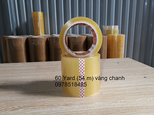 Băng dính vàng chanh - Băng Dính Nam Hải - Công Ty Cổ Phần SX TM Và Xuất Nhập Khẩu Nam Hải