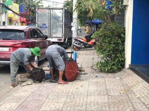 Nạo vét hố ga - Công Ty TNHH Dịch Vụ Đô Thị Sài Gòn Xanh