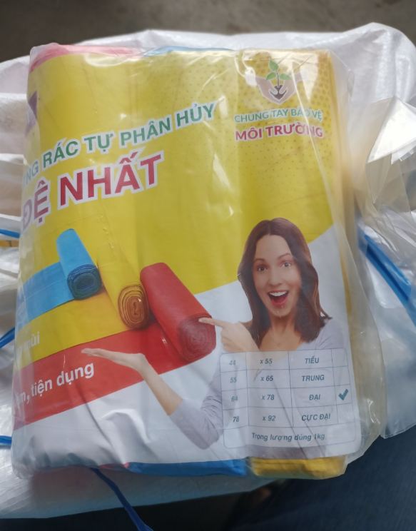 Túi rác cuộn nhiều màu - Bao Bì PE LAMGROUP.VN - Công Ty TNHH LAMGROUP.VN