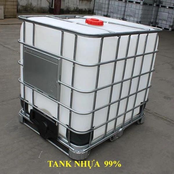 Tank nhựa IBC 1000L cũ - Thiên Long Plastic - Công Ty TNHH Sản Xuất Công Nghiệp Và Thương Mại Thiên Long