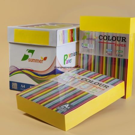Giấy màu - Công Ty TNHH Sản Xuất Và Xuất Nhập Khẩu Hoàng Mai