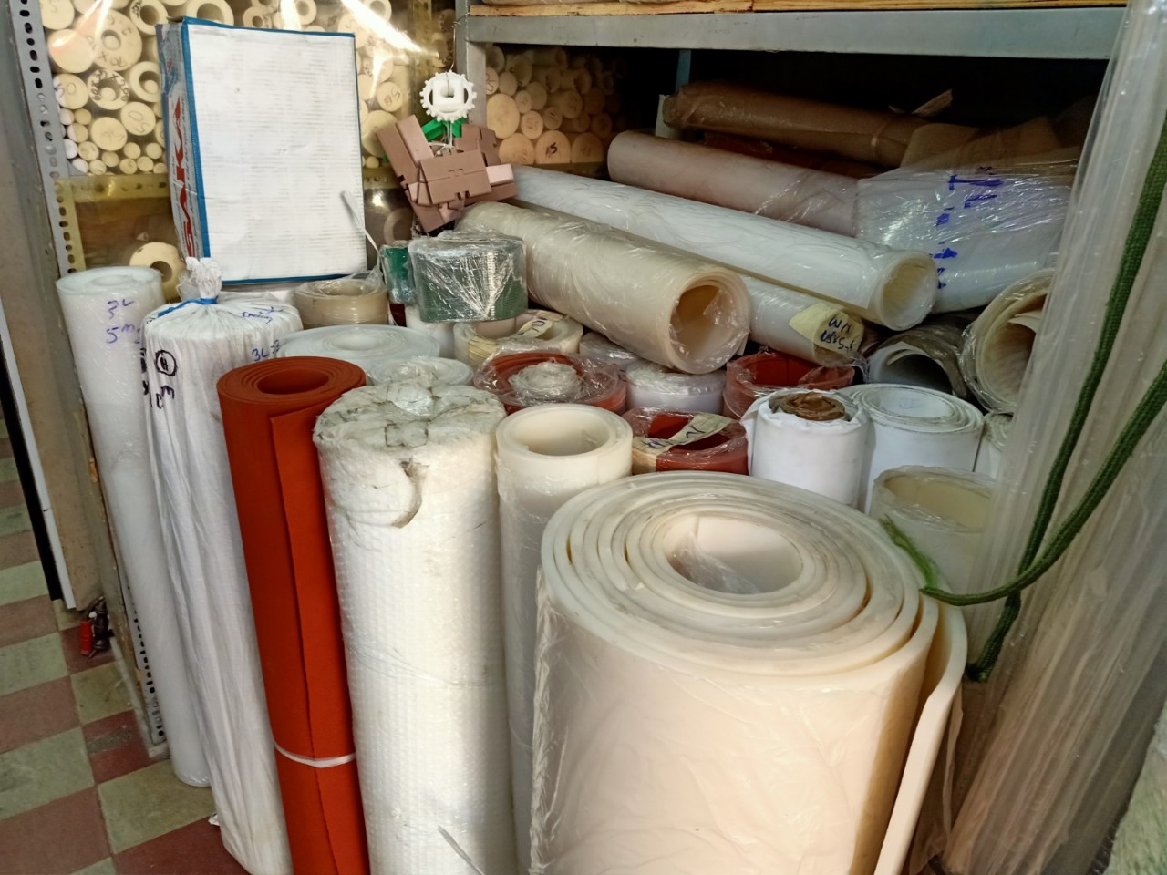 Nhựa Teflon - Công Ty Cao Su Kỹ Thuật Vũ Trí