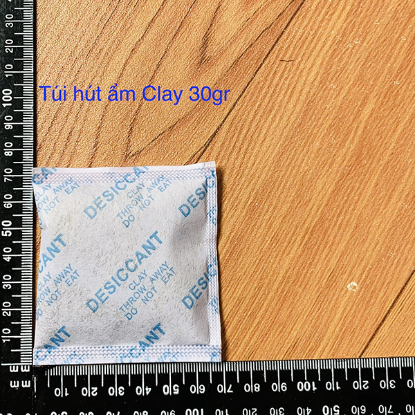 Gói hút ẩm Clay 30gr - Túi Chống ẩm Thiết Nhật - Công Ty TNHH Thiết Nhật