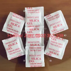 Gói hút ẩm Silica Gel 1.1gr nhỏ