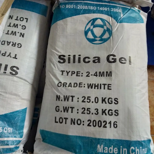 Hạt hút ẩm Silica Gel trắng, trong 25kg/bao - Túi Chống ẩm Thiết Nhật - Công Ty TNHH Thiết Nhật