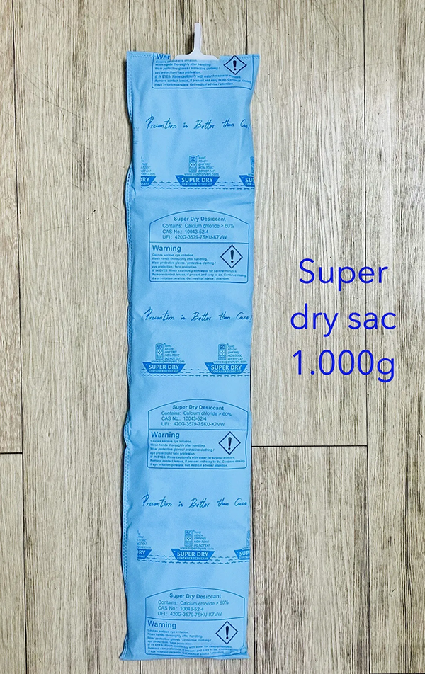 Túi bột hút ẩm Superdry 1000gr - Túi Chống ẩm Thiết Nhật - Công Ty TNHH Thiết Nhật