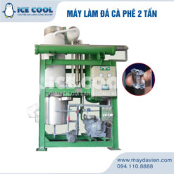 Máy làm đá cà phê 2 tấn - Máy Làm Đá - Cấp Đông Nhanh ICE COOL - Công Ty CP Kỹ Nghệ Xanh Việt Nam