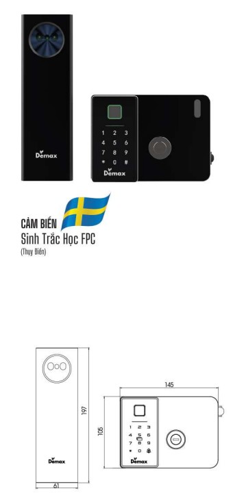 Khóa cổng chống nước