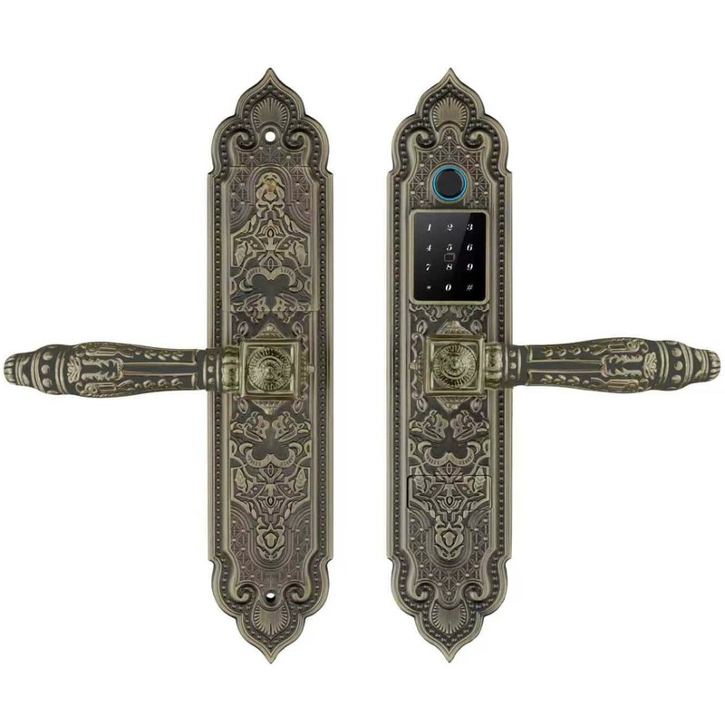 Khóa cửa phòng biệt thự EL350 Green Bronze