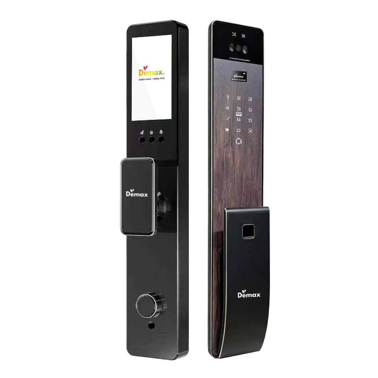 Khóa Face ID cửa gỗ