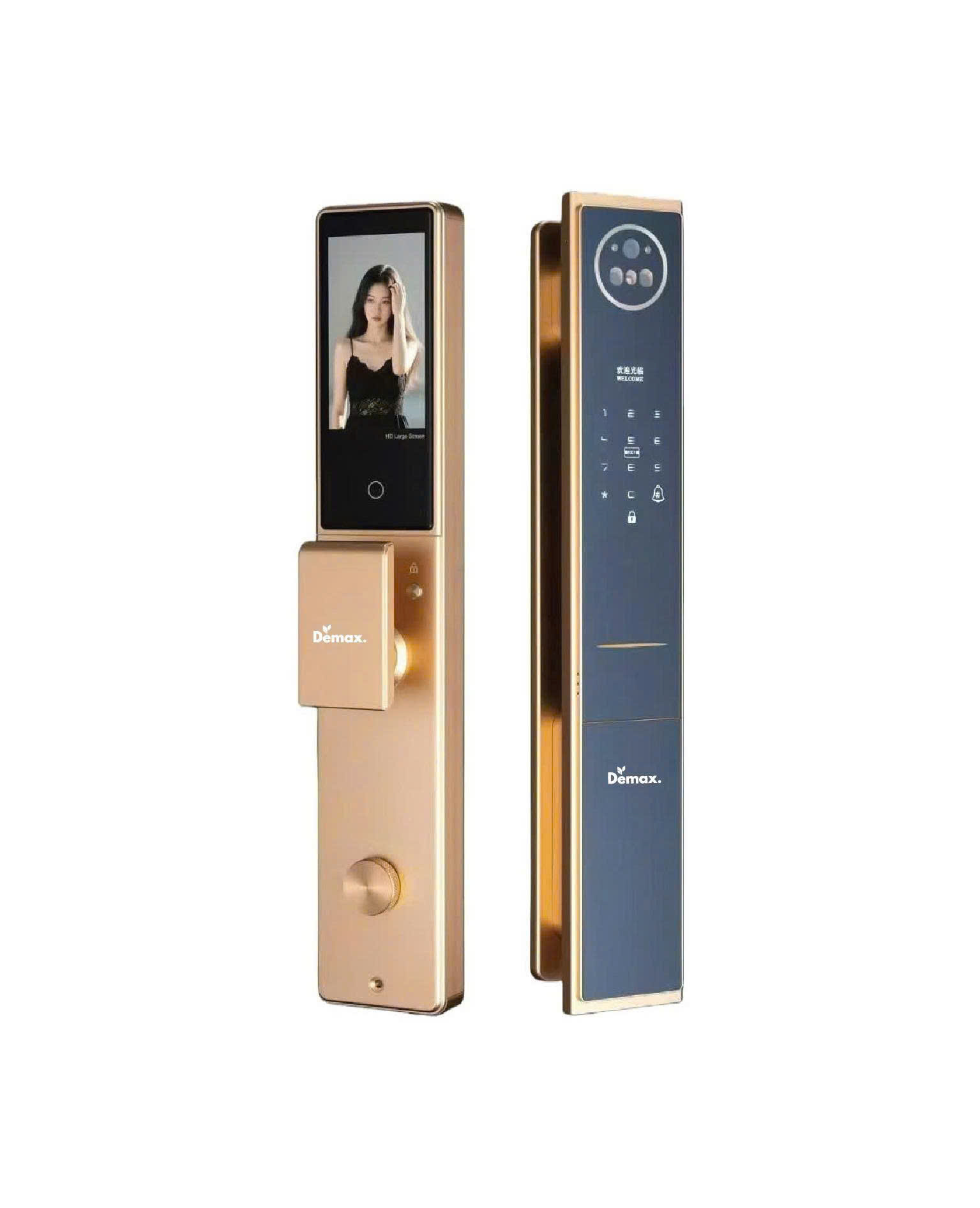 Khóa Face ID cửa gỗ