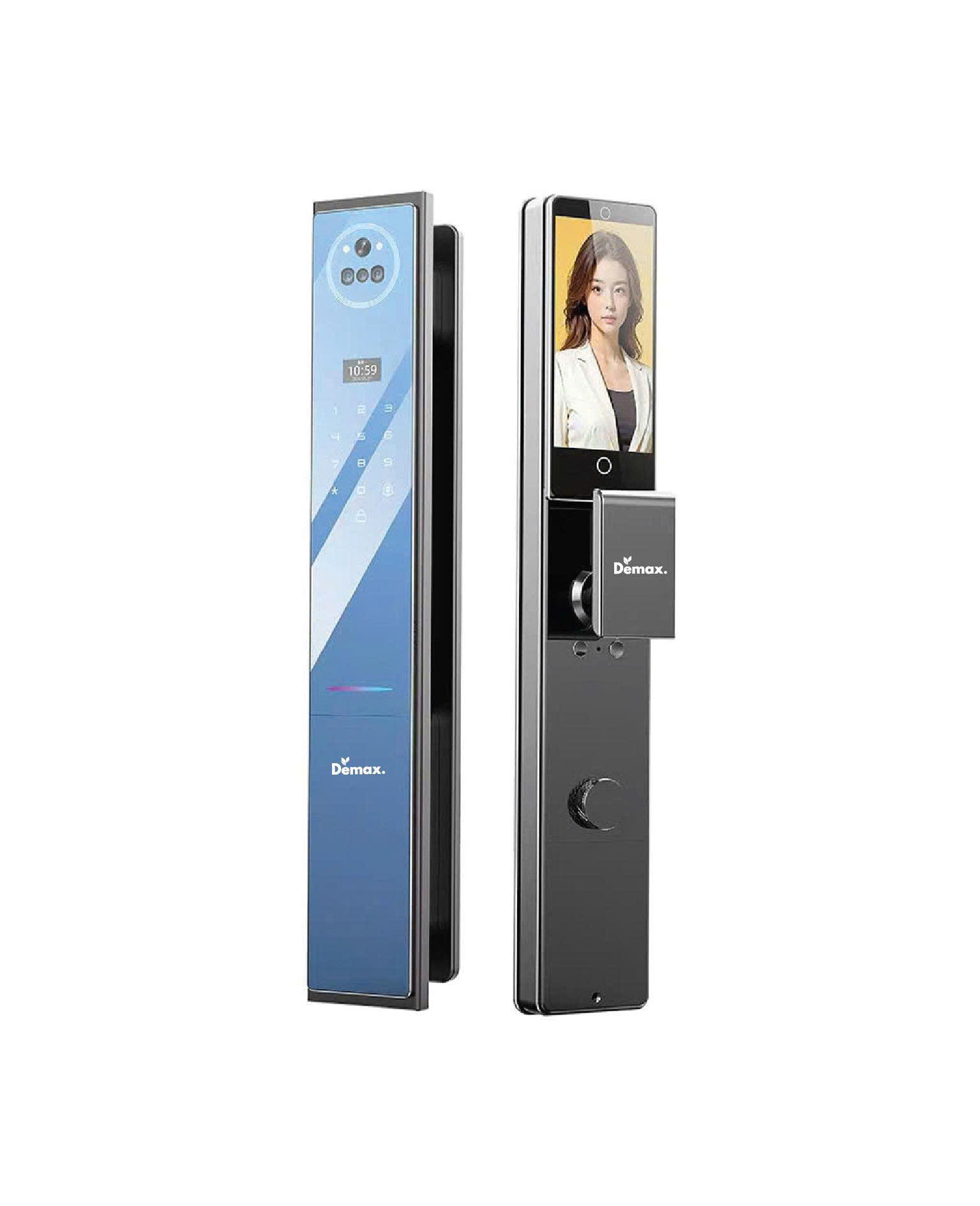 Khóa Face ID cửa gỗ