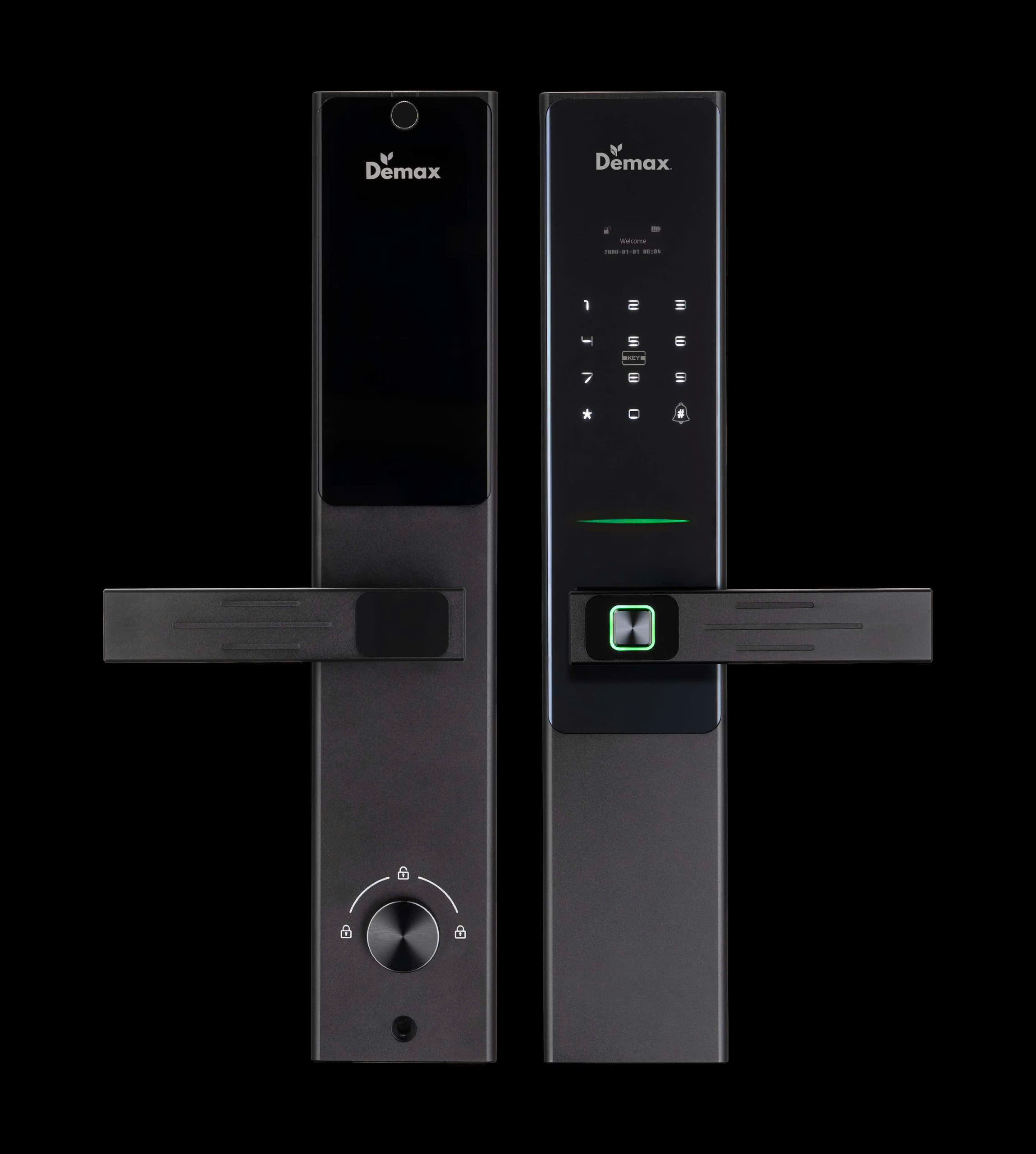 Khóa vân tay cửa gỗ