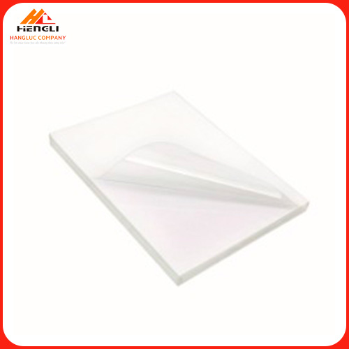 Decal PET/PVC trong